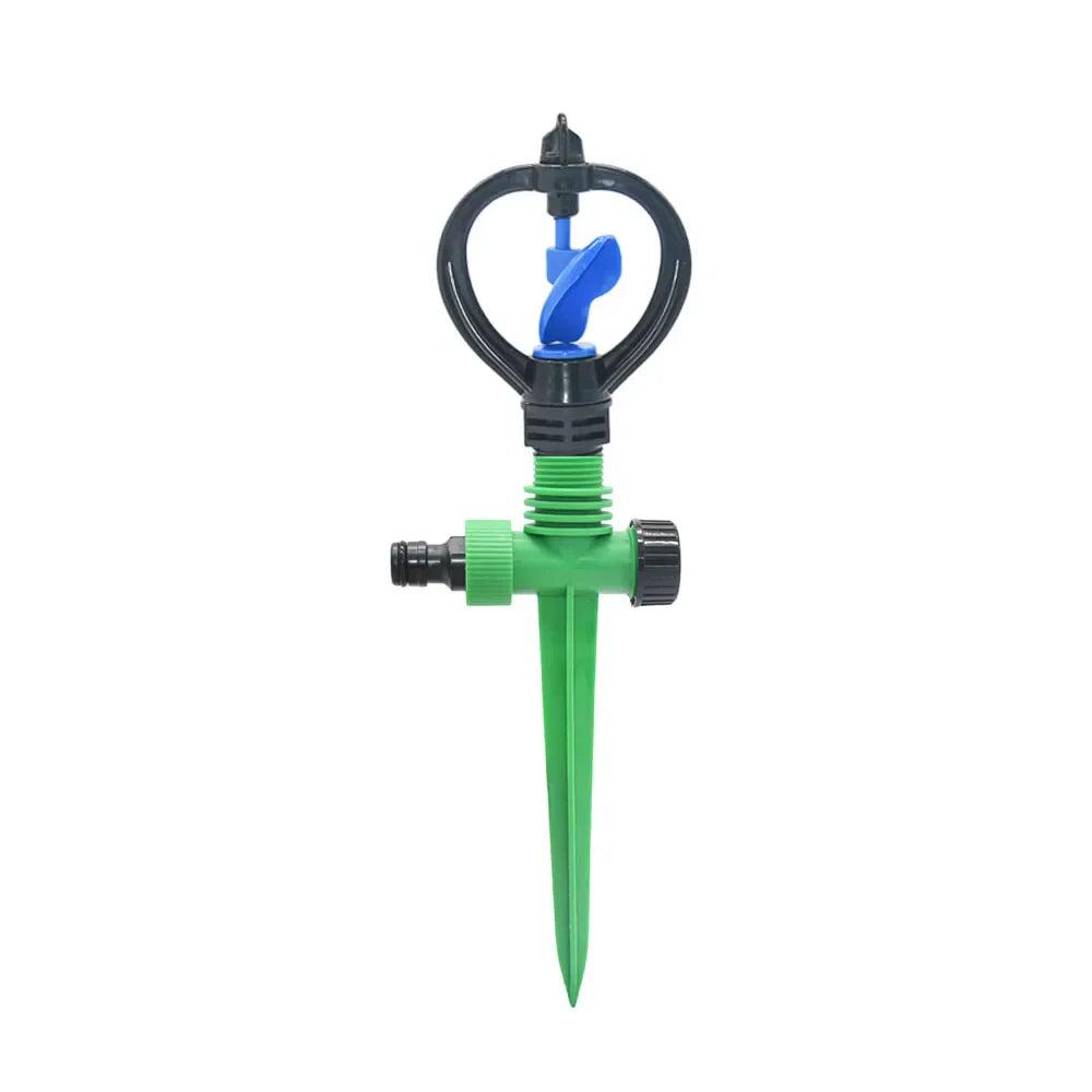 Carvallo Trädgårdssprinkler 360° vridbar | Automatisk bevattning | Vortex-dysor | 4–5 m räckvidd Carvallo