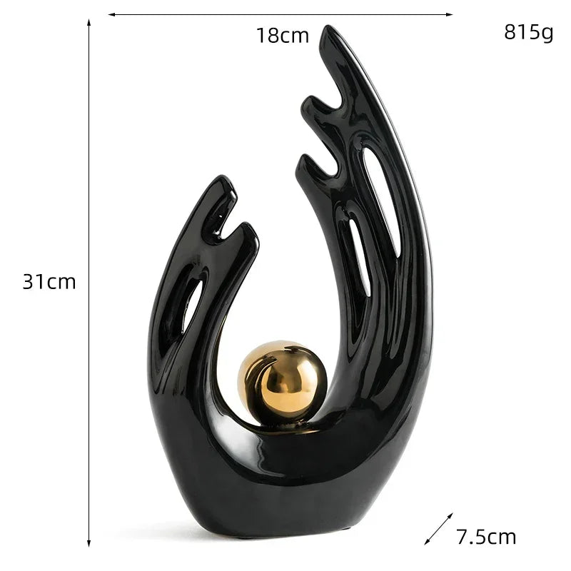 ZenAura Skulptur Set – Modern och Elegant Carvallo