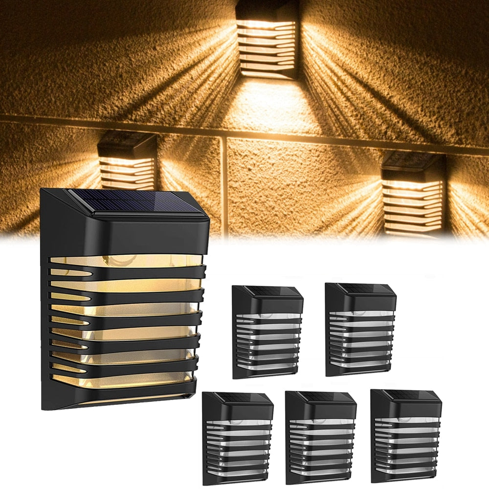 Balto - Solar Trädgård Utomhus LED Ned Wall Light IP65 Carvallo