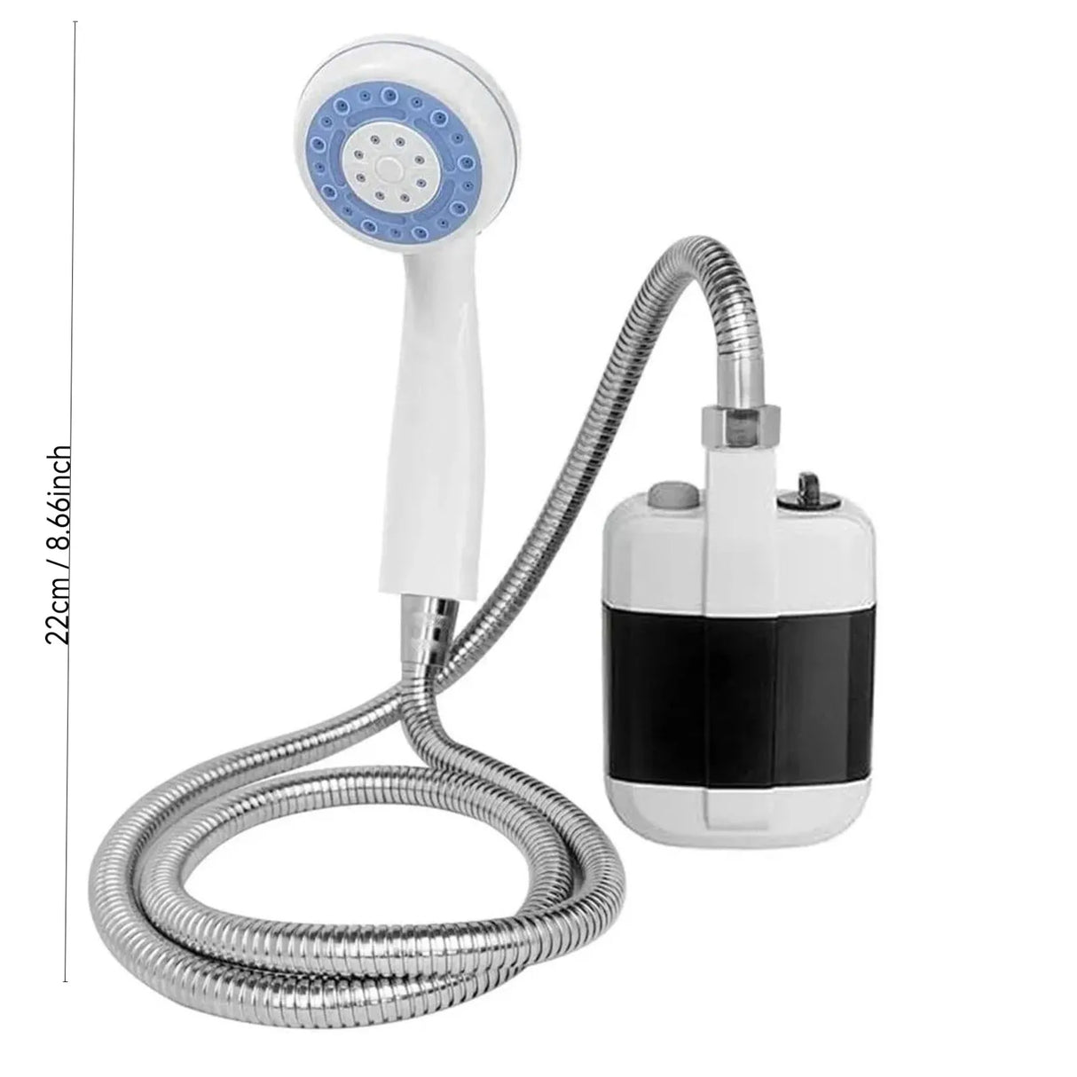 Bärbar USB-campingdusch för utomhusbruk Carvallo