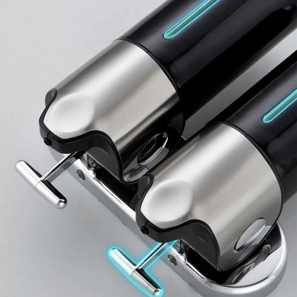 PureFlow - Vägghängd tvåfacks tvålpump för ett snyggt badrum Carvallo