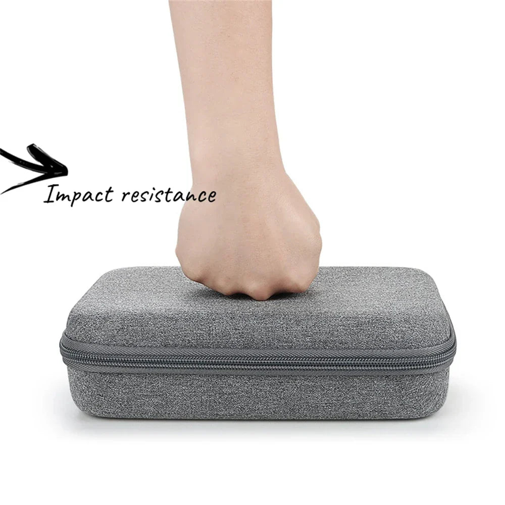 Carvallo Elektronik Organizer Väska med stor kapacitet | Stötsäker förvaring för kablar, surfplatta & tillbehör | Resefodral med airbagskydd Carvallo