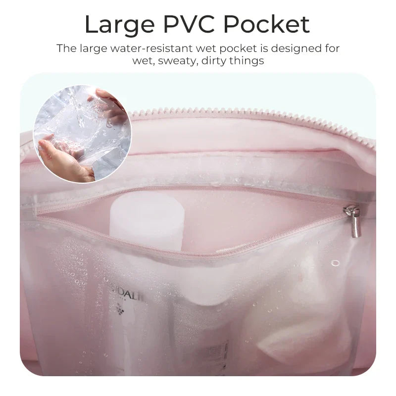 Carvallo Stor damresväska med axelrem | Stilig handväska & axelväska för vardag, arbete, skola & sport | Lätt weekendväska med mycket förvaringsutrymme Carvallo