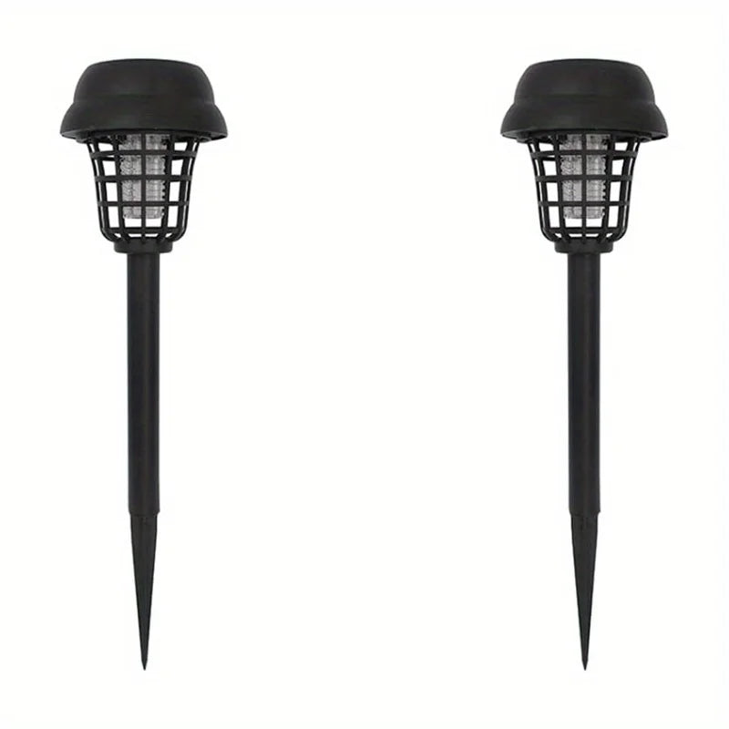 Carvallo Solar Insektsdödare | 2-i-1 Trädgårdslampa & Myggfälla | IP65 Vattentålig | Utan strömanslutning Carvallo