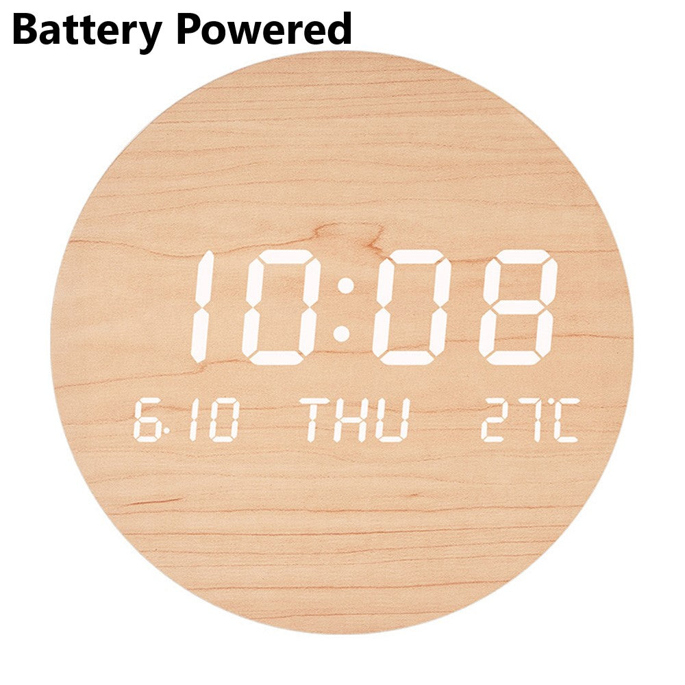 Carvallo - Modernt Digitalt Träur med Smart Skärm Carvallo