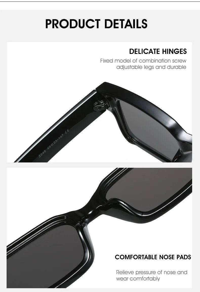 Luxora Alar Retro Solglasögon med Full Solskydd Carvallo