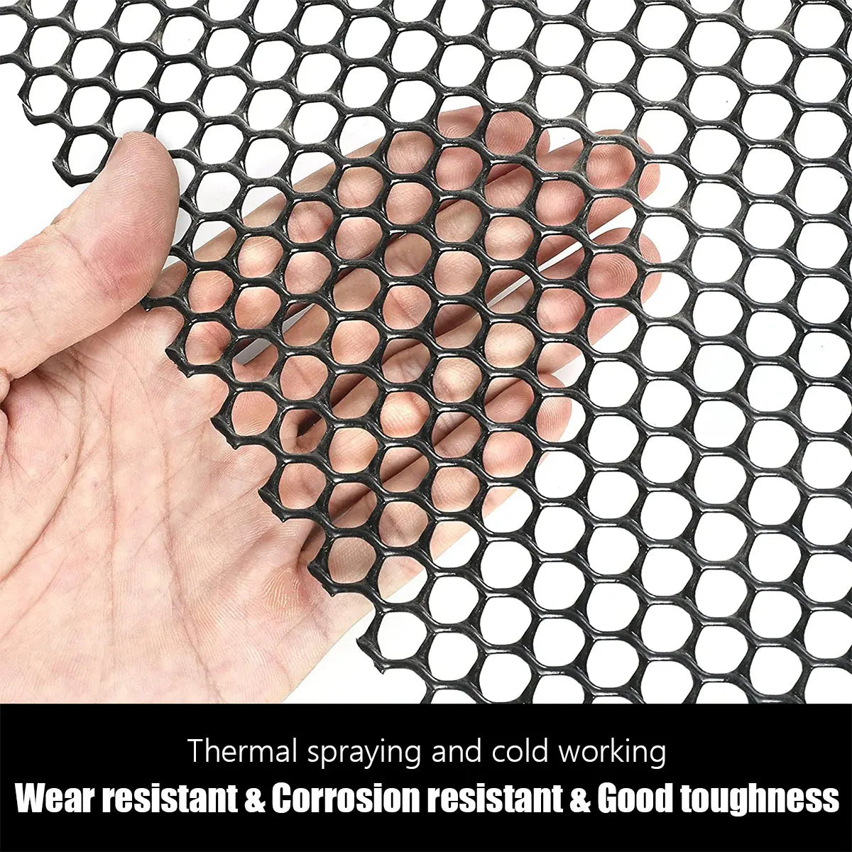 Carvallo Mesh | Plaststängselnät för trädgård & stångskydd | 300 × 40 cm / 600 × 40 cm | Väderbeständig & kan anpassas Carvallo