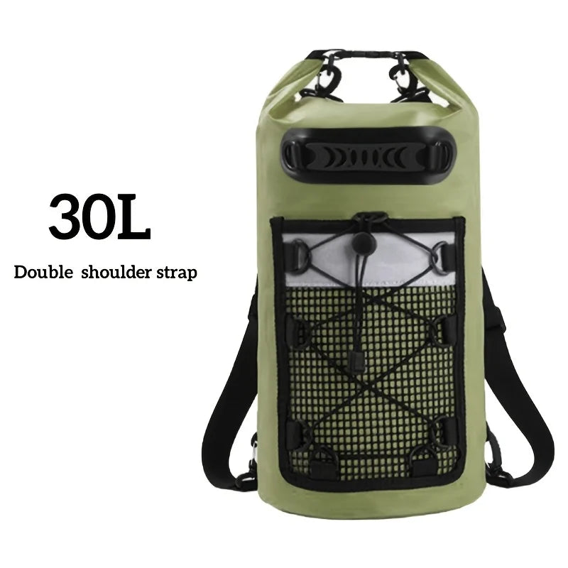 Carvallo Dry Bag AQUARIX Motion | 10/20/30 L | Rolltop & axelrem | För kajak, strand & trekking Carvallo