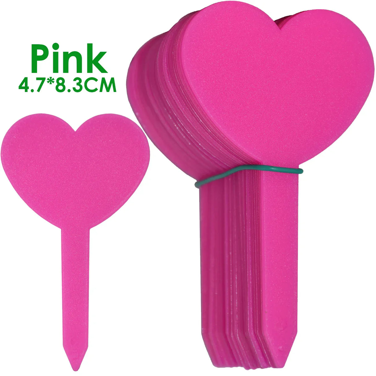 Carvallo Trädgårdsetiketter | 50 stycken | Vattentäta växtskyltar i plast | Återanvändbara | För krukor, rabatter & frön Carvallo