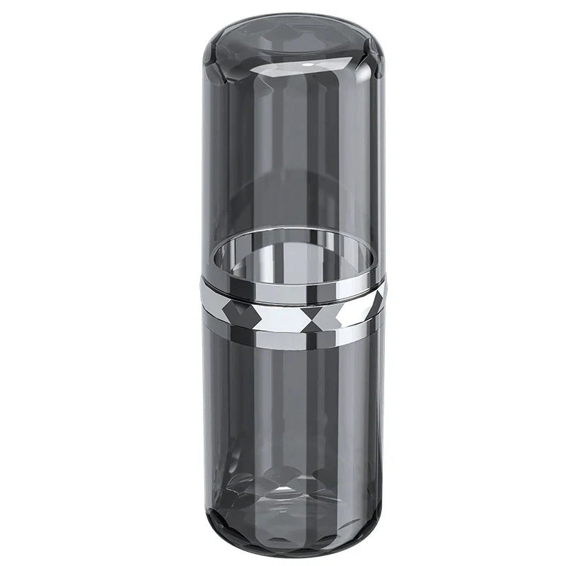 Carvallo Reserach-tandborstskålen med tandborstbox | 2-i-1 förvaringsbehållare för tandborste & munskölj | Ideal för resor Carvallo