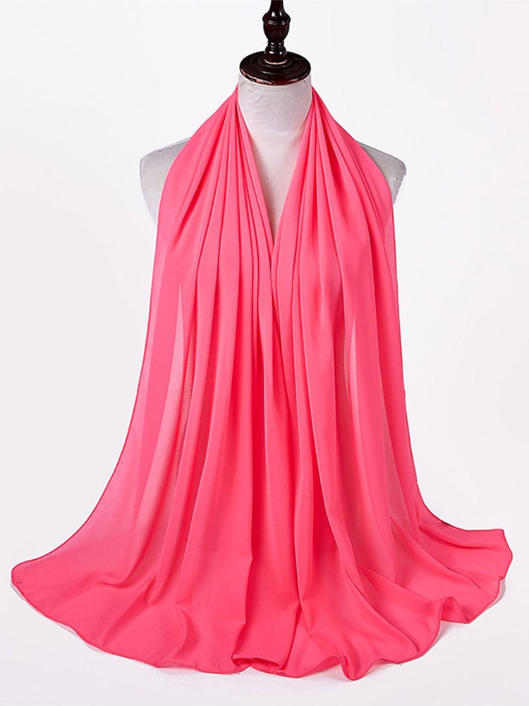 Chiffon Hijab pannband-Clothes for women-Bellasverige-Hemnix