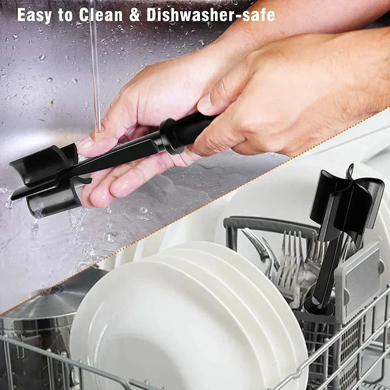 Carvallo Köttkrossare Kökshjälpmedel | BPA-fri & Non-stick | Ergonomisk hackspatel för köttfärs & grönsaker Carvallo