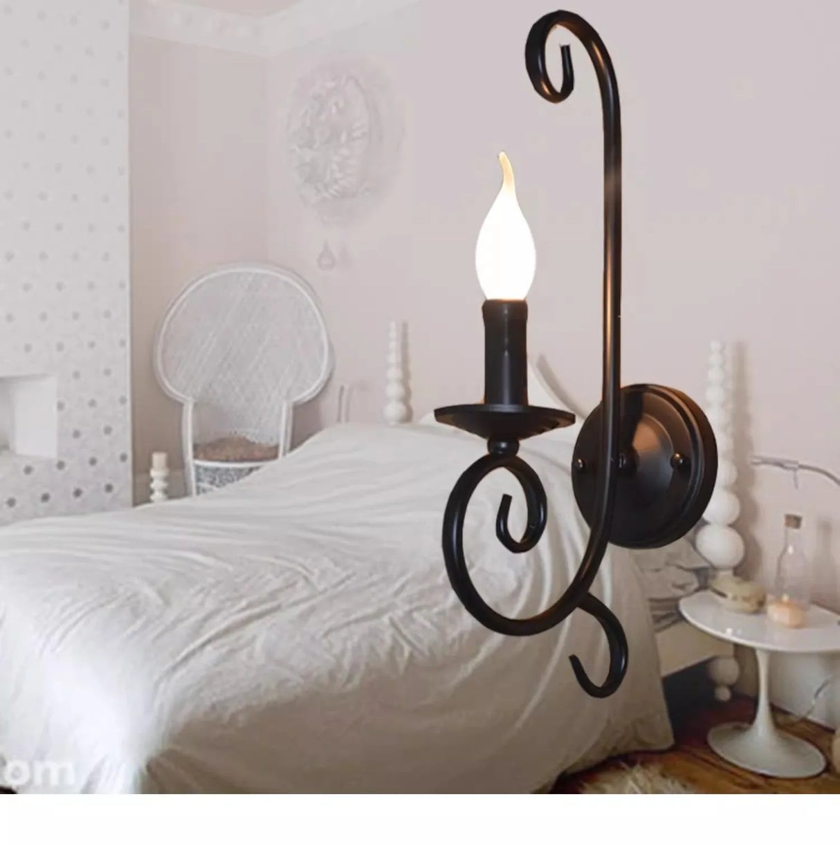 VintageGlow - Industriell Vägglampa Lång Modell För Vardagsrum & Sovrum Carvallo