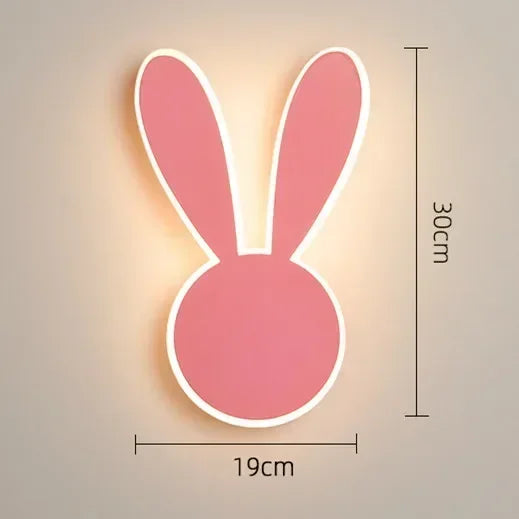 PinkRabbit - Barnrum Vägglampa LED Dekorativ Belysning Carvallo
