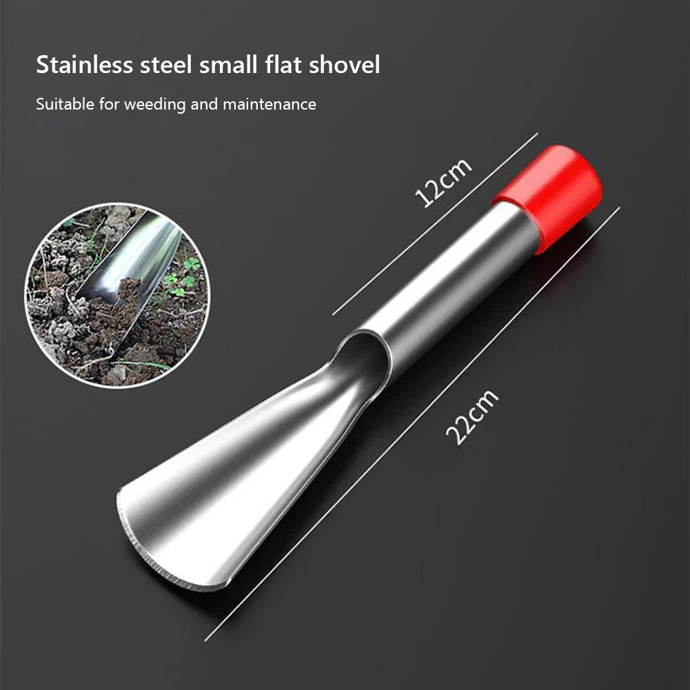 Carvallo 2-delat trädgårdsverktygset | Rostfritt stål plantering spade & ogräsborttagare | Vass & rostfri | För grönsaker, blommor & plantor Carvallo