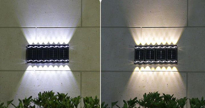 Carvallo SolaRay | Väderbeständig IP65 | LED med skymningssensor | För trädgård, terrass och uppfart Carvallo