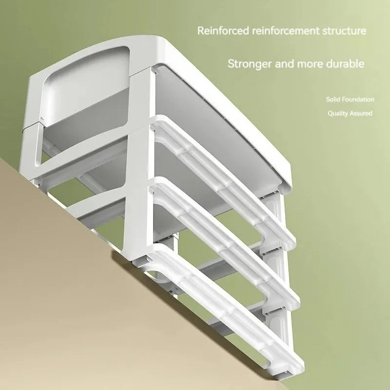 Carvallo- & Schmuck-Organizer BelleTidy MultiDrawer | 4-lagers förvaringslåda med lådor | För smink, smycken & håraccessoarer Carvallo