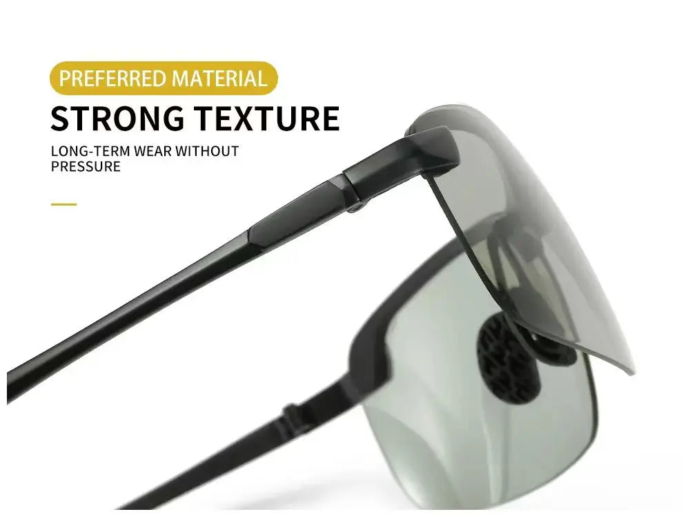 Carvallo Photochrome solglasögon | Självtonande & stiliga | För dag & natt | Elegant allroundskydd Carvallo