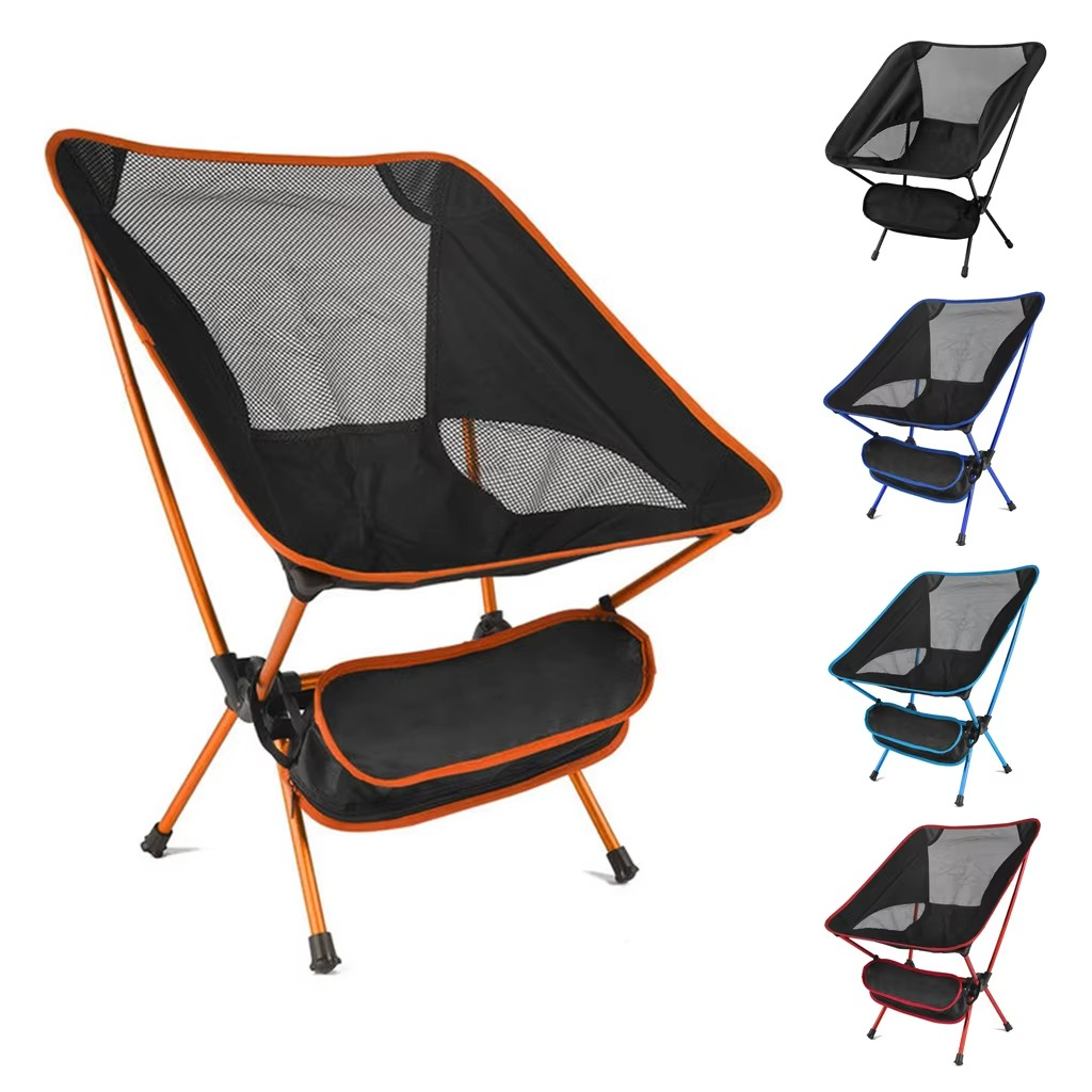 Carvallo Campingstol Ultralätt | Fällbar & Belastbar upp till 150 kg | Kompakt för Utomhus & Resor | 53x10 cm Carvallo