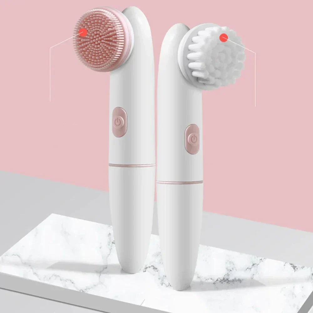 Ansiktsrengöring Silikonborste Huds Massageapparat Carvallo