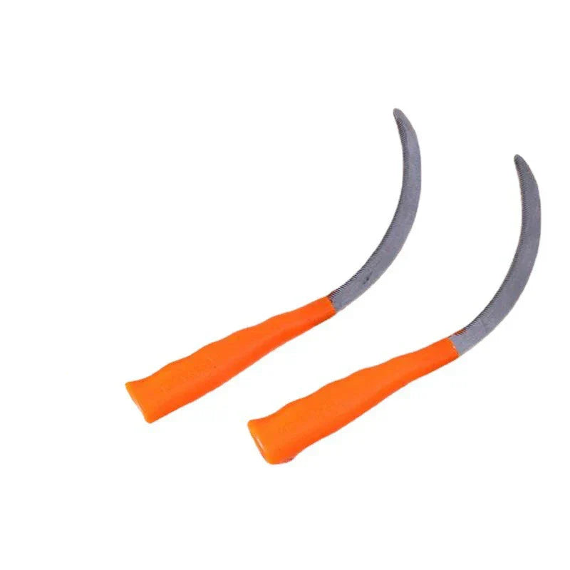 Carvallo ogräs skära i rostfritt stål | Tandad skärkant | För skörd & trädgårdsarbete | 30 cm Carvallo