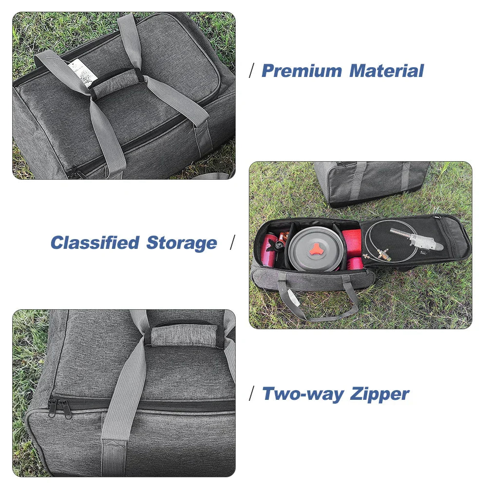 Carvallo Kök-organizer väska | 33 L volym | Justerbara fack | Robust & Vattentät Carvallo