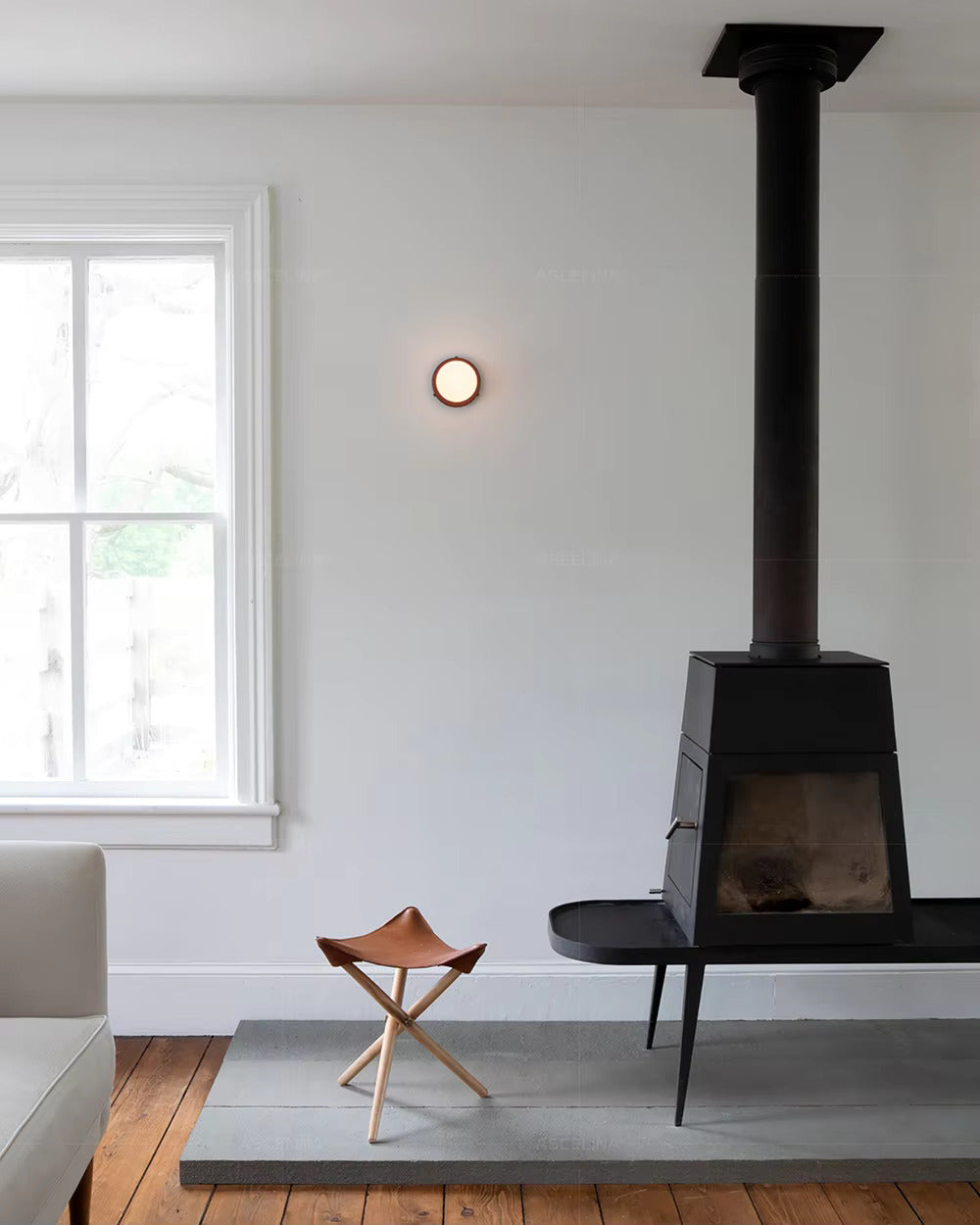 Royaleva Nordic LED Glasvägglampa – Minimalistisk Orb Sconce för Moderna Interiörer Carvallo