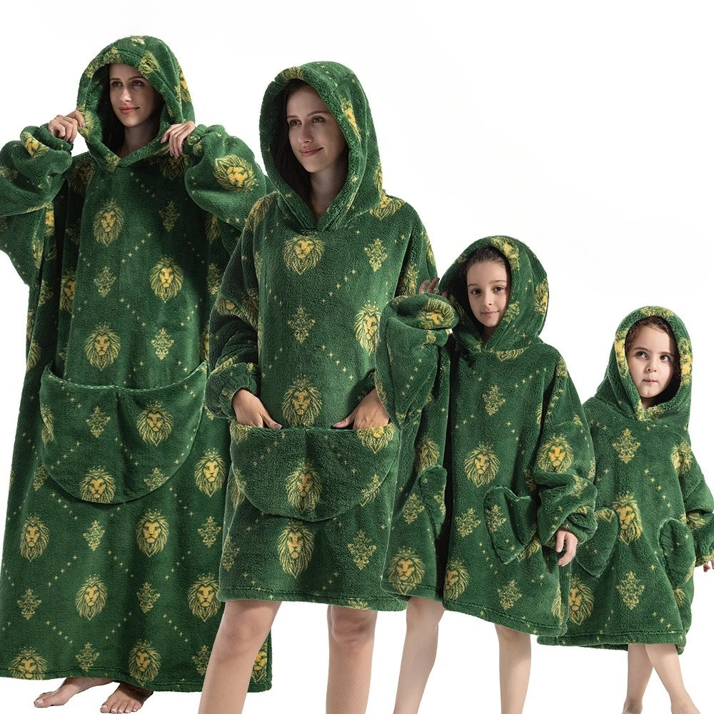 SpookySnuggle - Huvtröja med pumpafilt MILA Sverige