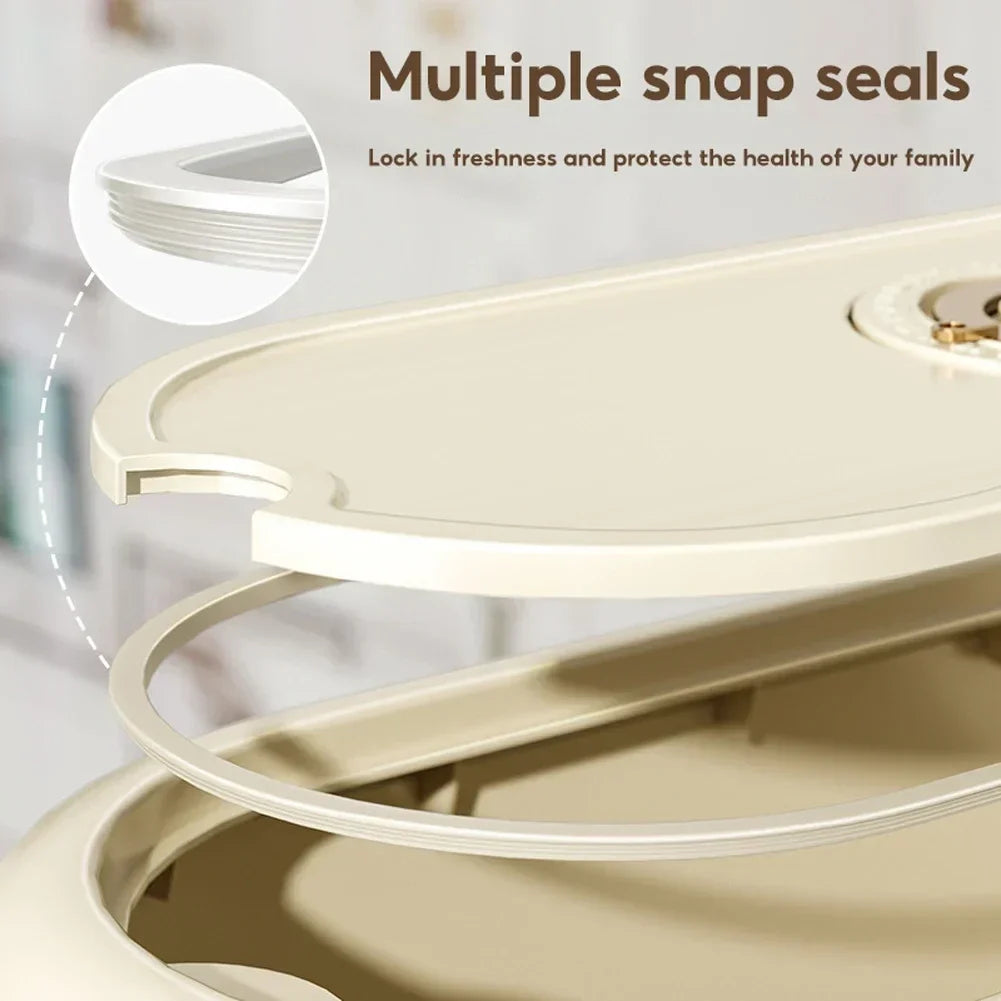 Carvallo- & Getreidespender GrainGuard | 5 kg / 10 kg | Automatisk & Insektsäker | Lufttät & Hygienisk Carvallo