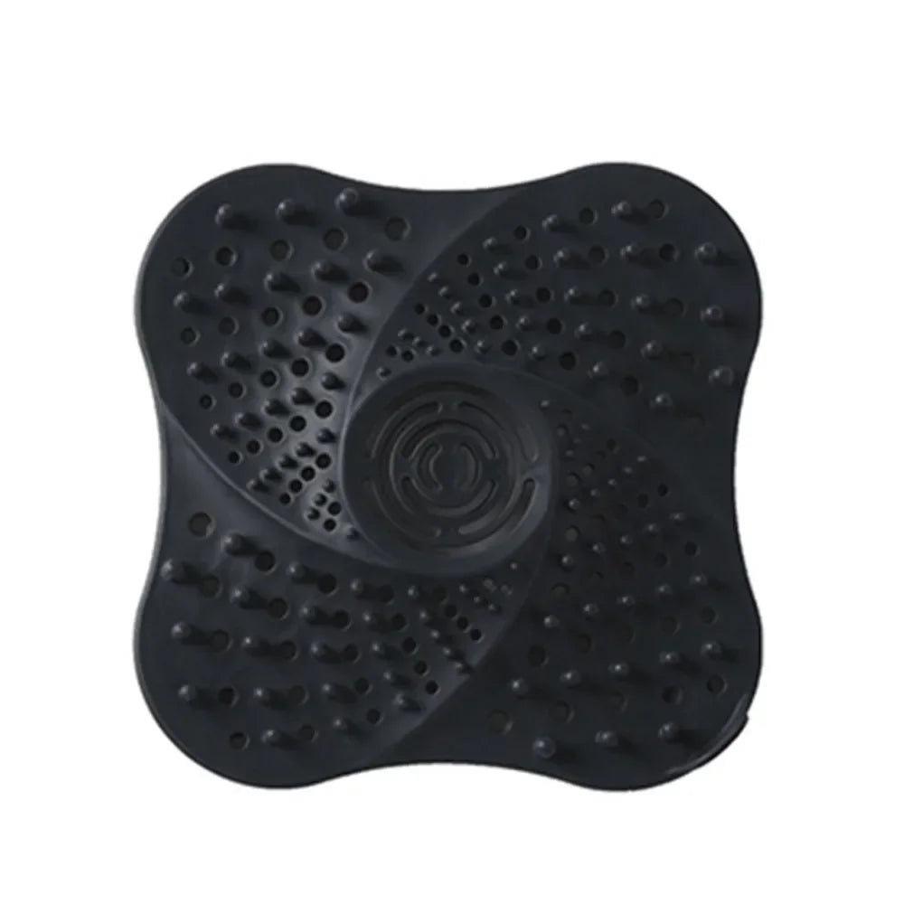 Carvallo DrainShield SoftCatch | Avloppsstopp för dusch, handfat & badkar | Silikon-hårfångare med sugkopp | 13×13 cm Carvallo