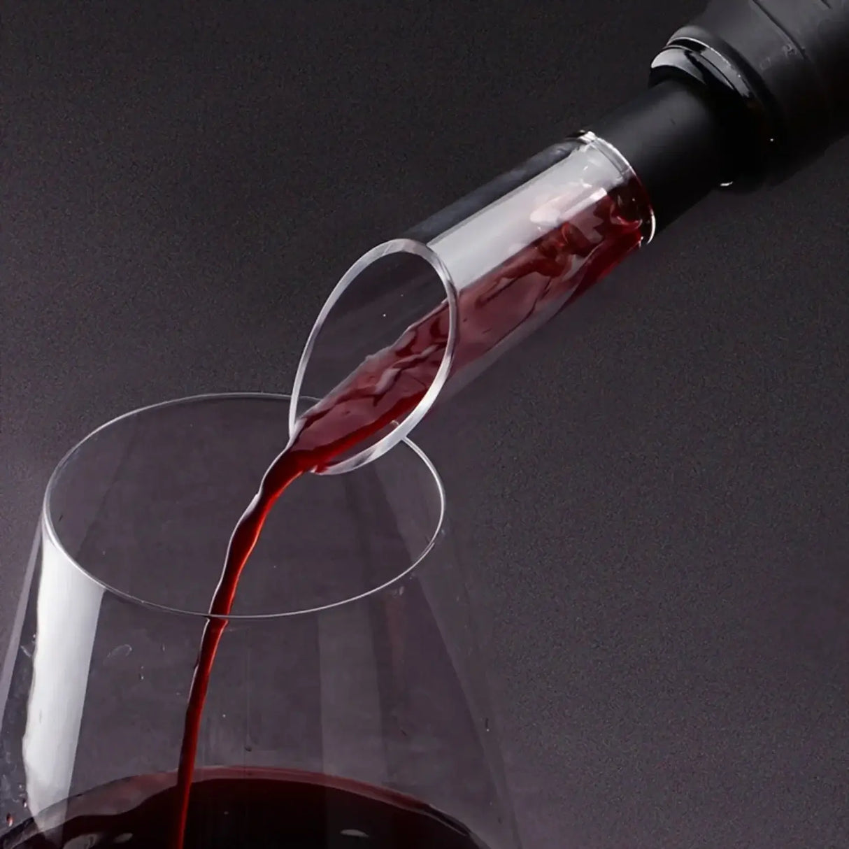 Royallure Uppladdningsbar Elektrisk Vinflaskanöppnare Set med Vakuumförslutare Carvallo