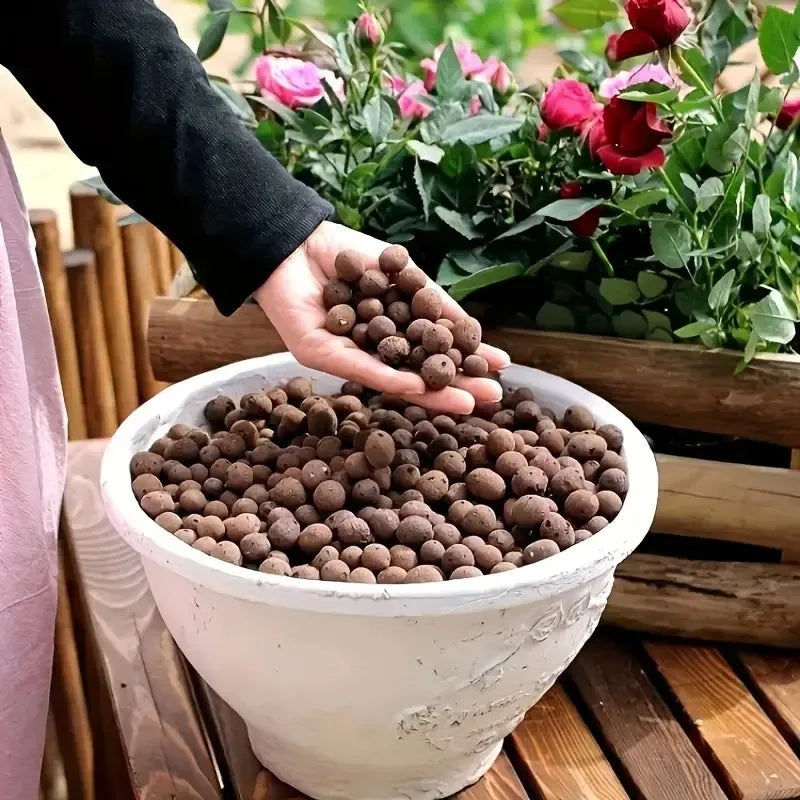 Carvallo Blähton-kulor | Organisk & Återanvändbar | Idealisk för dränering & Hydrokultur Carvallo