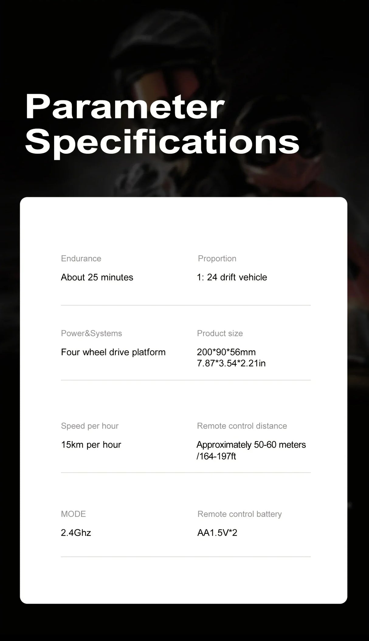 Luxora Retro Drift Master – 4WD RC Bil med LED-ljus Carvallo