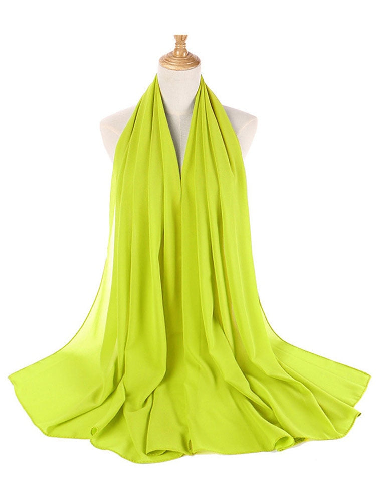Chiffon Hijab pannband-Clothes for women-Bellasverige-Hemnix