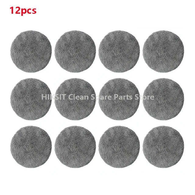 Carvallo-Mop-Pads GlassPurex | Tvättbar & Återanvändbar | Kompatibel med HUTT DDC5/DDC55 Fönsterputsare | Mikrofiber-Rengöringsdukar Carvallo