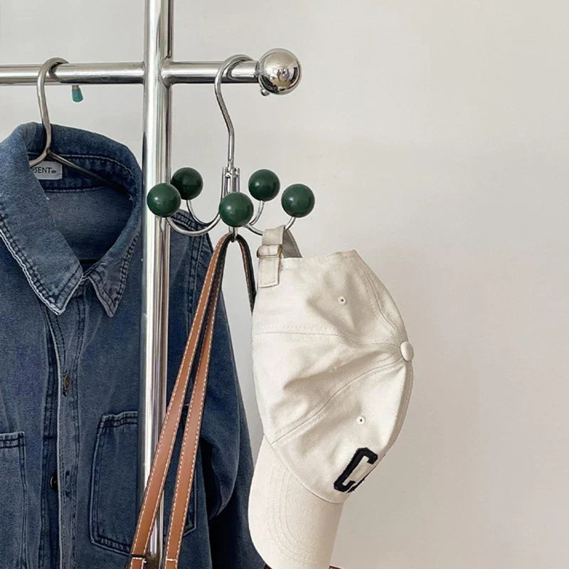 Roterande träboll väggkrok Carvallo