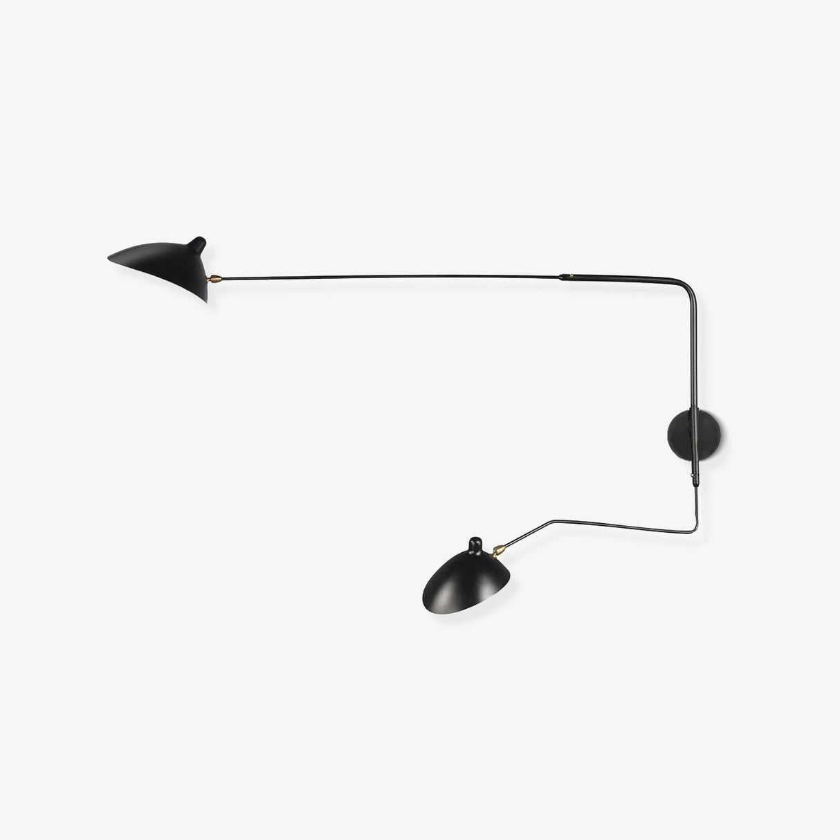 Äkta Serge Mouille Vägglampa – Designer Minimalistisk Sconce Carvallo