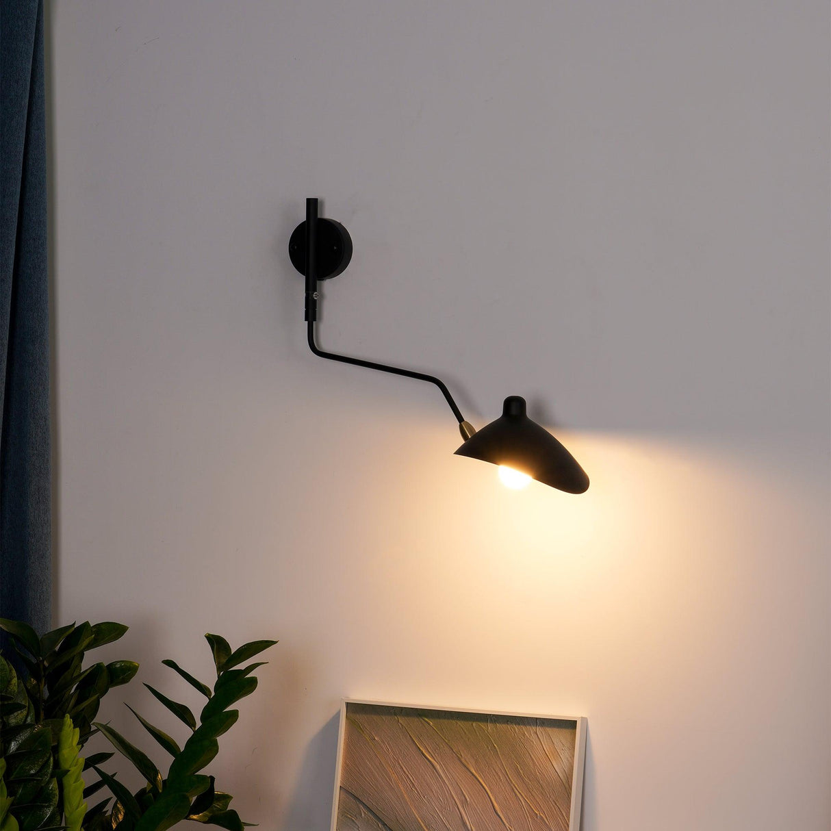 Äkta Serge Mouille Vägglampa – Designer Minimalistisk Sconce Carvallo