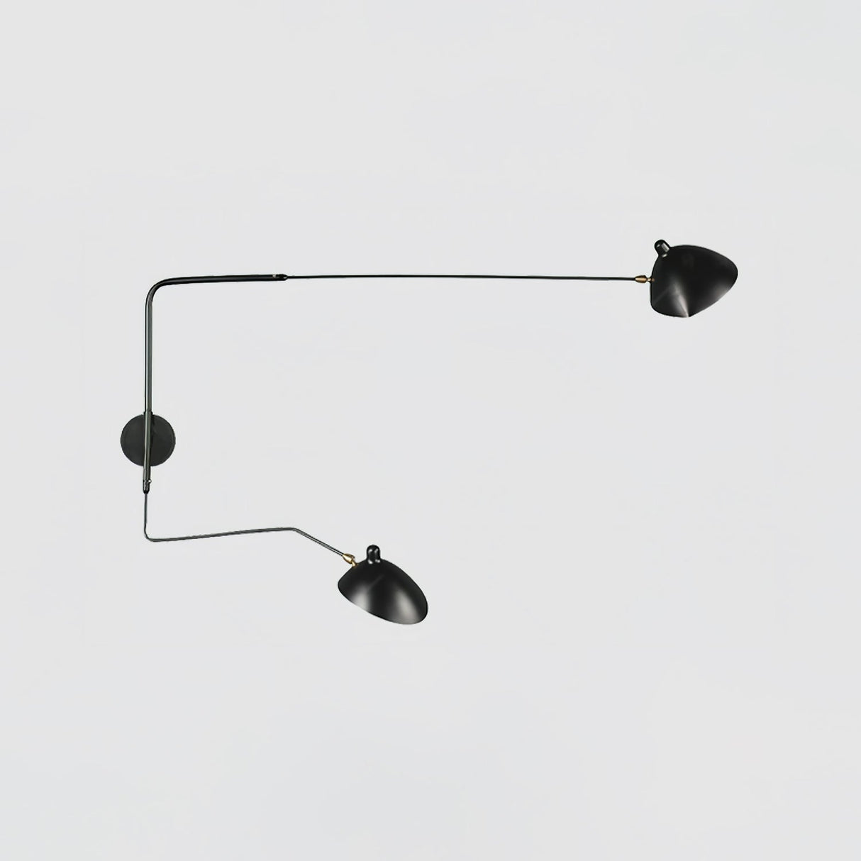 Äkta Serge Mouille Vägglampa – Designer Minimalistisk Sconce Carvallo