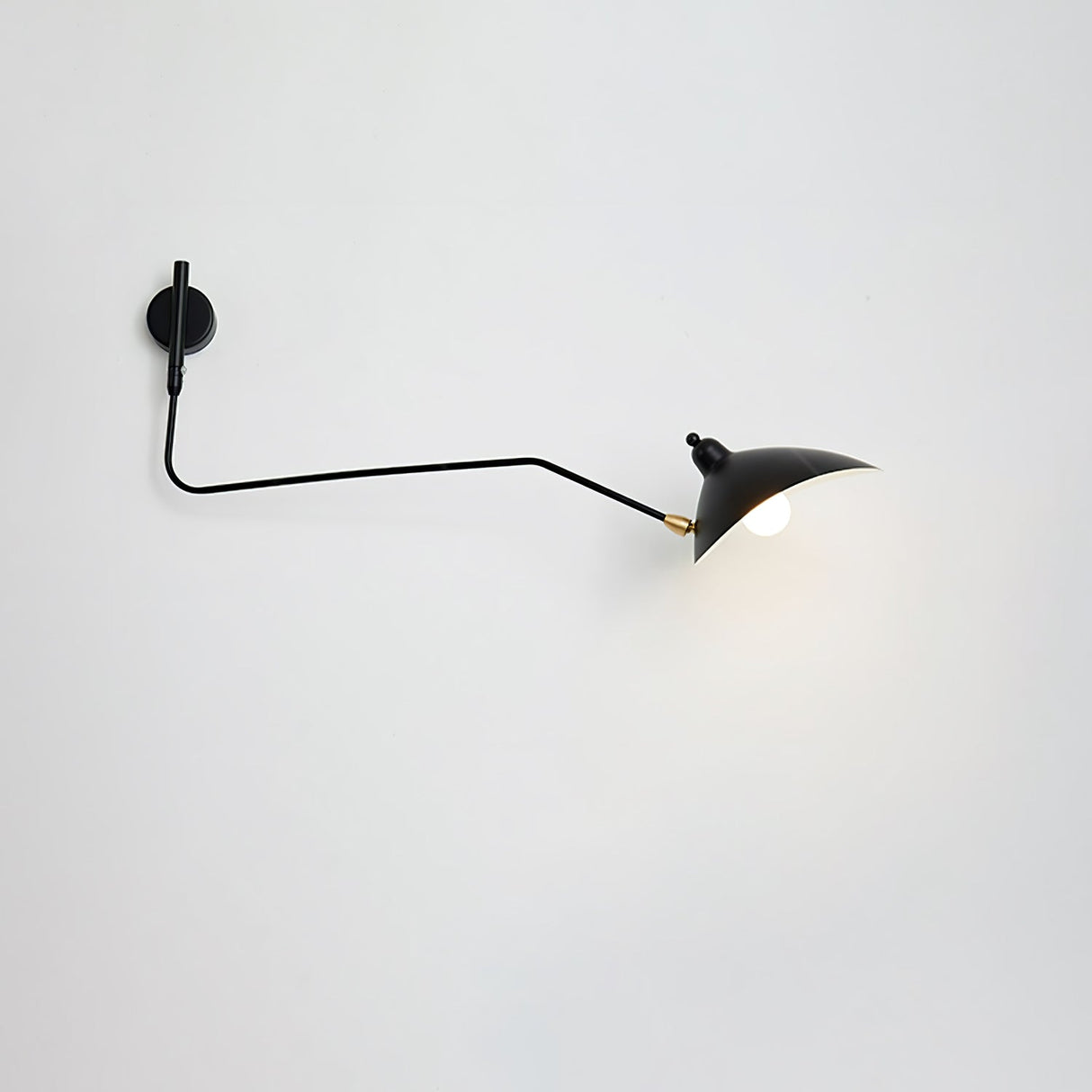 Äkta Serge Mouille Vägglampa – Designer Minimalistisk Sconce Carvallo