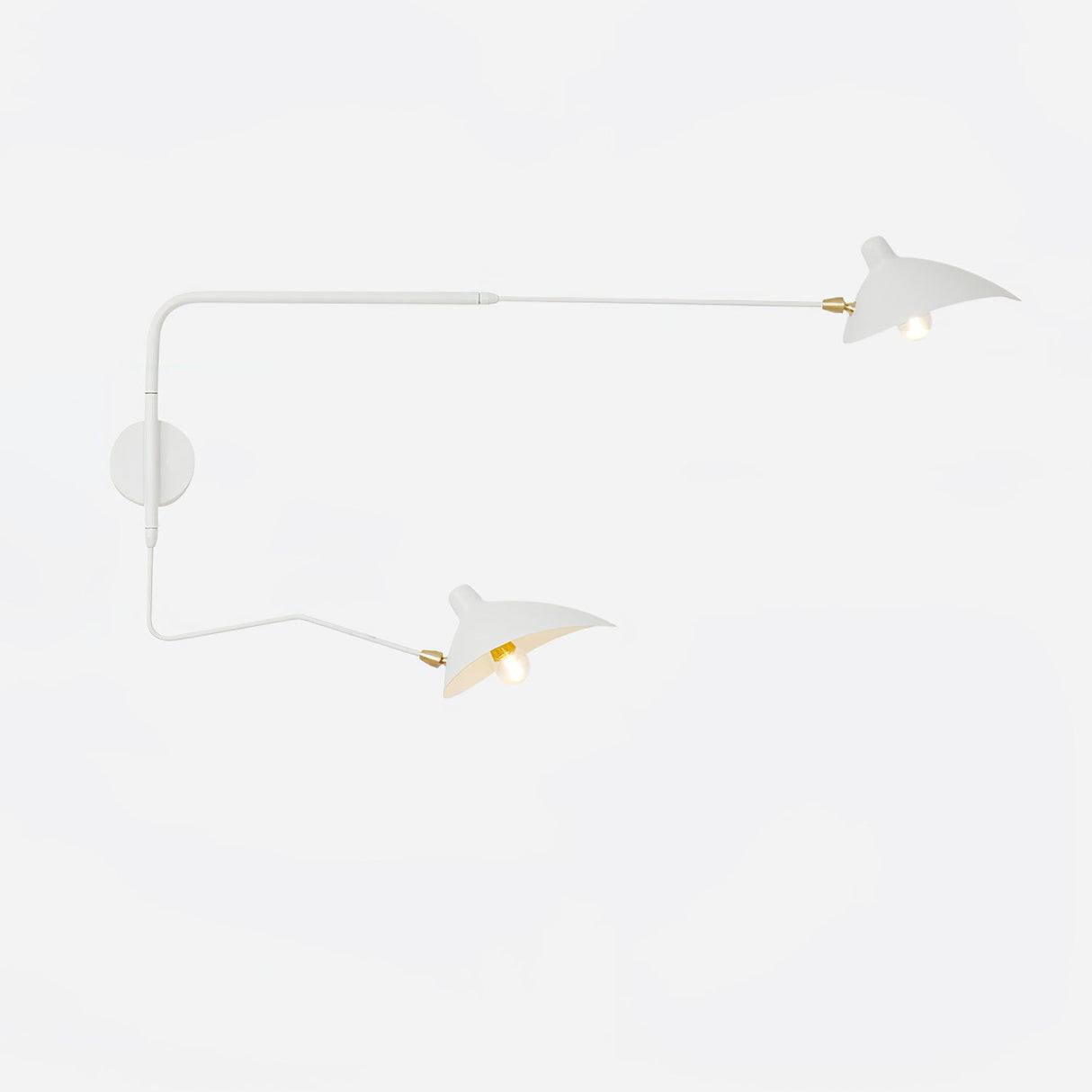 Äkta Serge Mouille Vägglampa – Designer Minimalistisk Sconce Carvallo