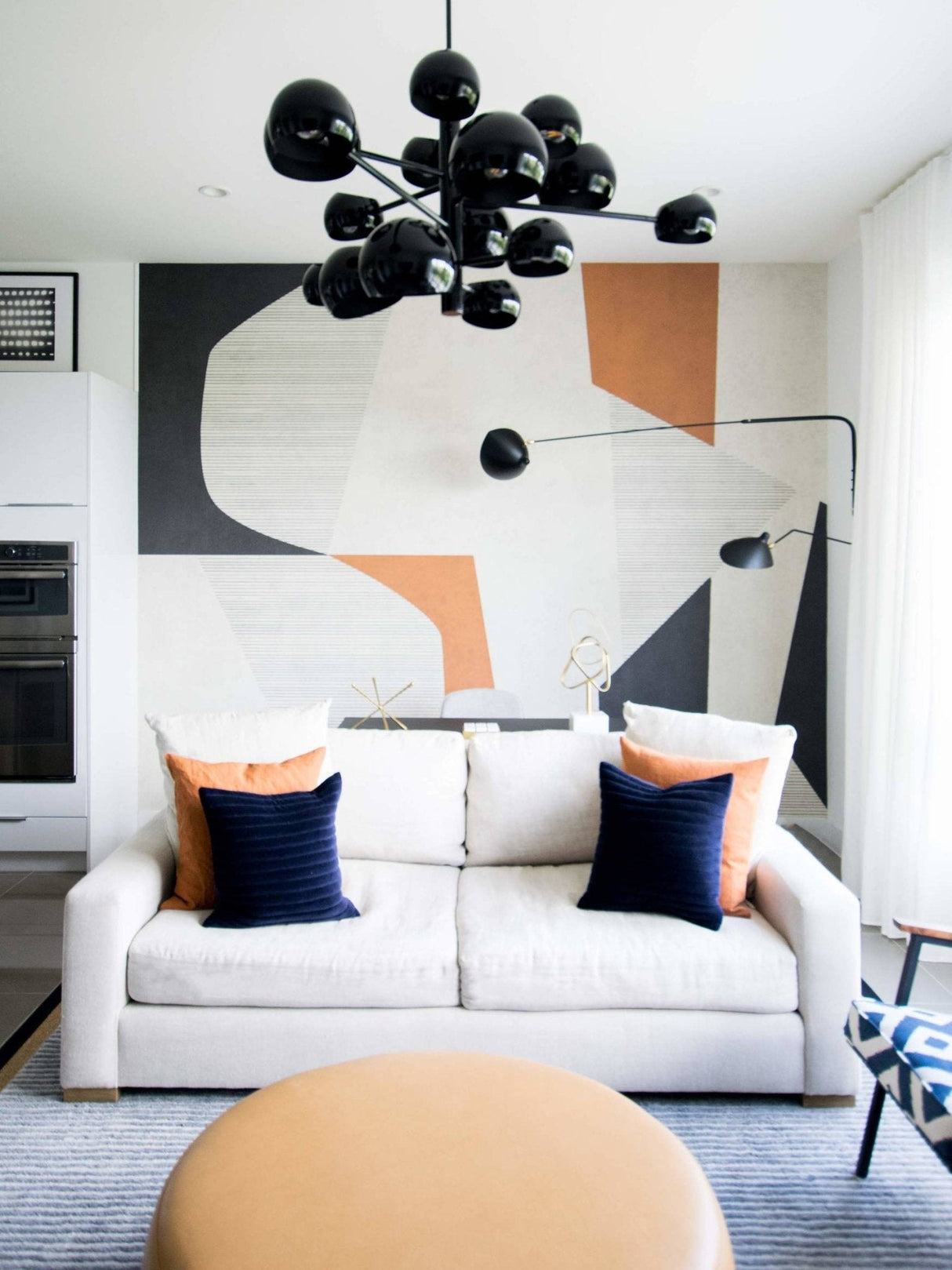 Äkta Serge Mouille Vägglampa – Designer Minimalistisk Sconce Carvallo