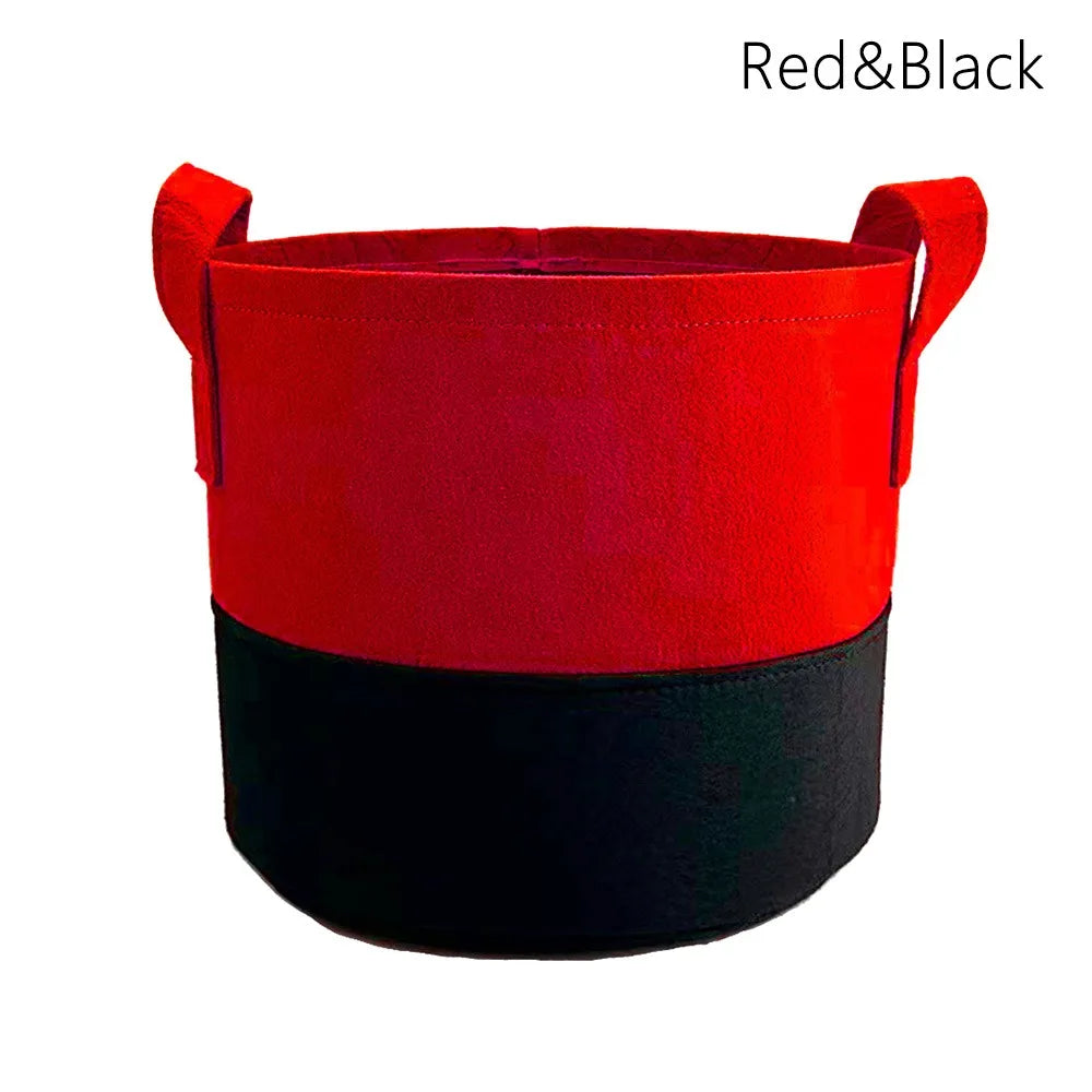 Carvallo Planteringstask 30×25 cm med handtag | 5 gallon | Andningsbar & Återanvändbar | För grönsaker, örter & balkongväxter Carvallo