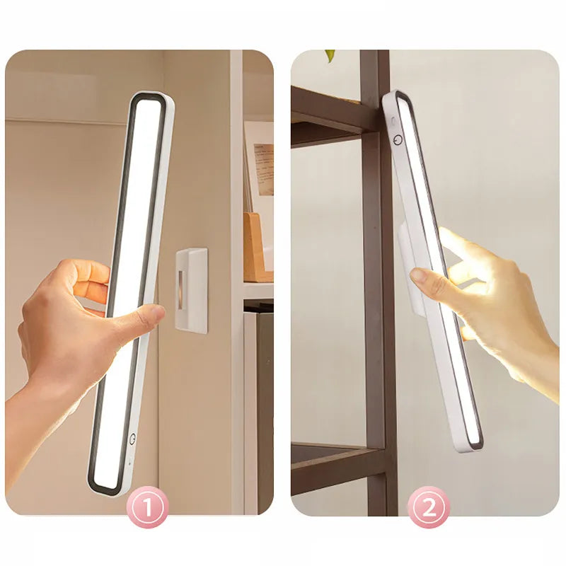 Trådlös LED Skrivbordslampa | Justerbar Brightness för Kontor Carvallo