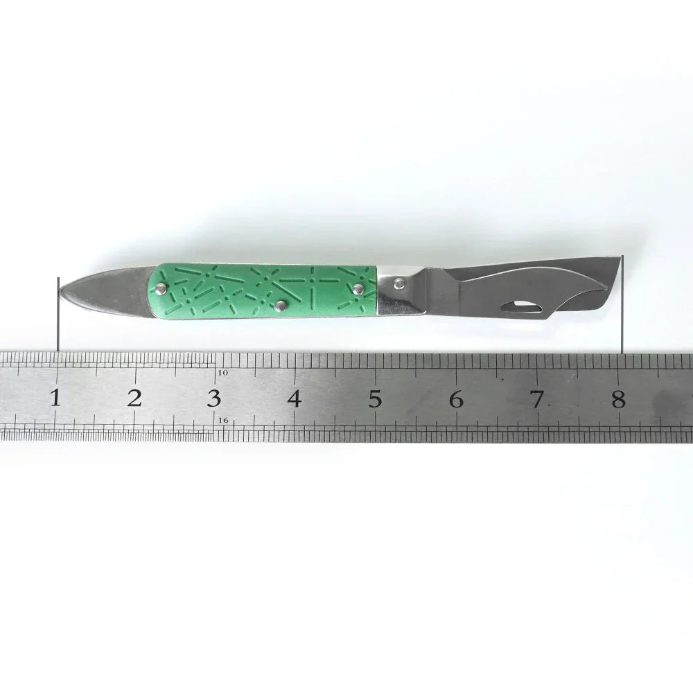 Carvallo Floracut Pro | 3-i-1 Fällkniv | För trädbeskärning & trädgårdsarbete | Rostfria blad Carvallo