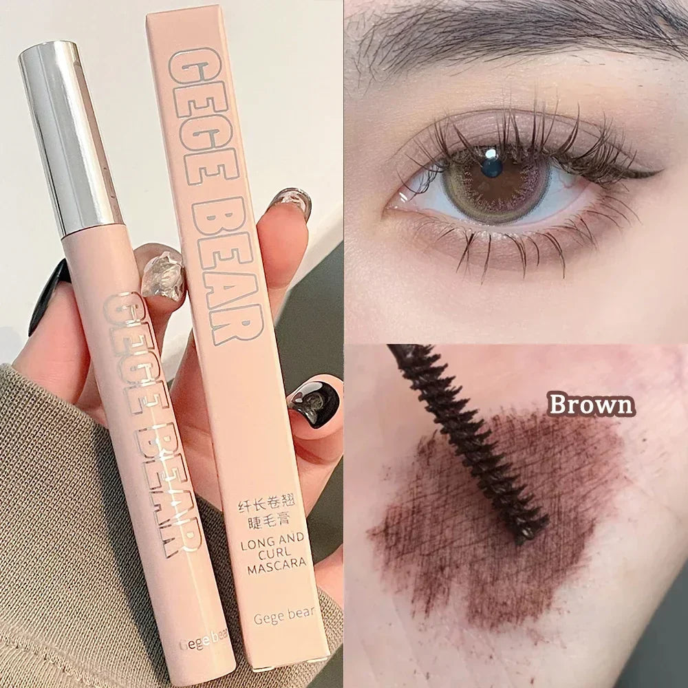 Carvallo-Mascara Linavelle LashLift | Ultra-Fina Borste 2,5 mm | Vattentålig & Snabbtorkande | Svart & Brun Carvallo