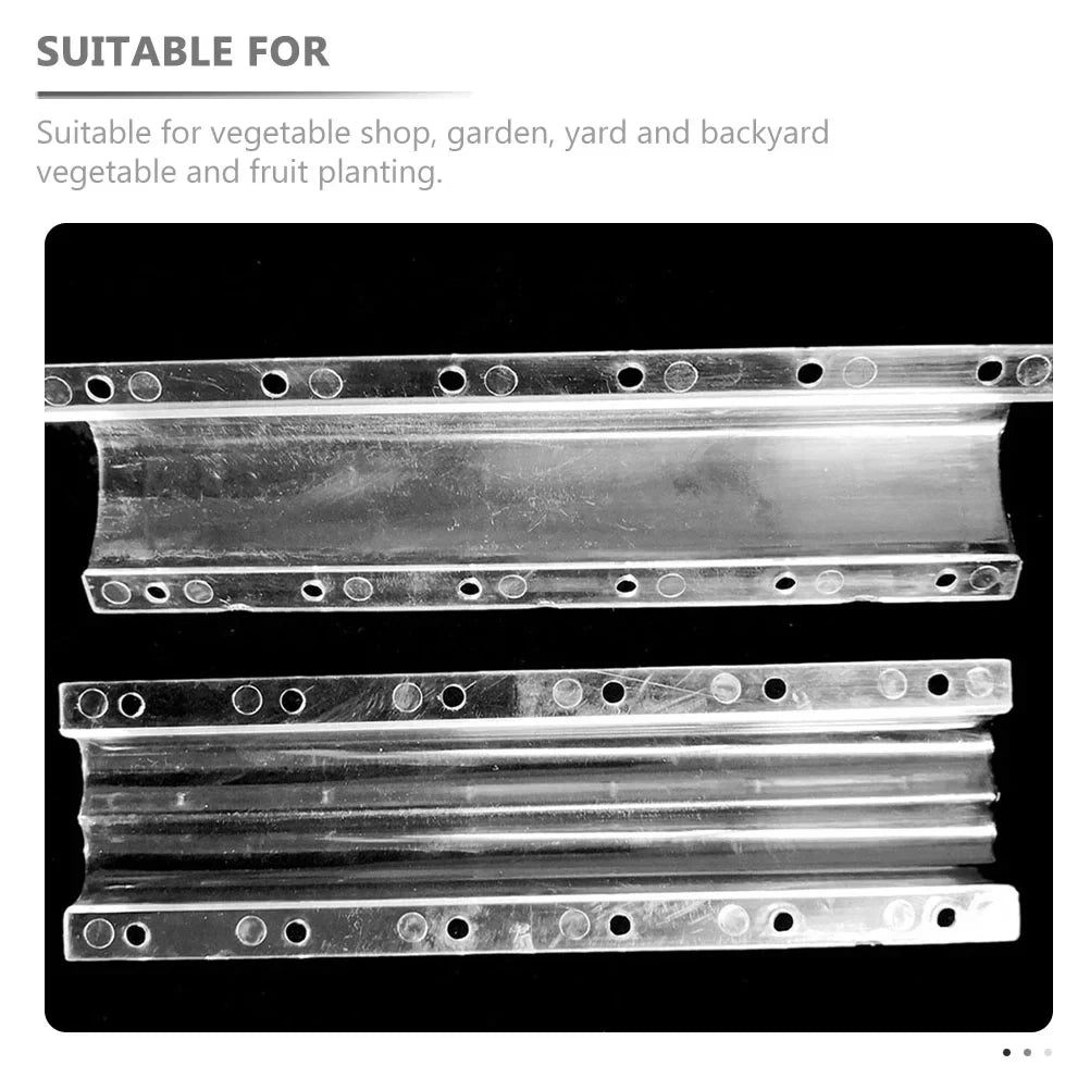 Carvallo Frukt- & Grönsaksform Set | Hjärta & Stjärna | Återanvändbara tillväxtformer i plast | 20 × 6,5 × 4 cm Carvallo