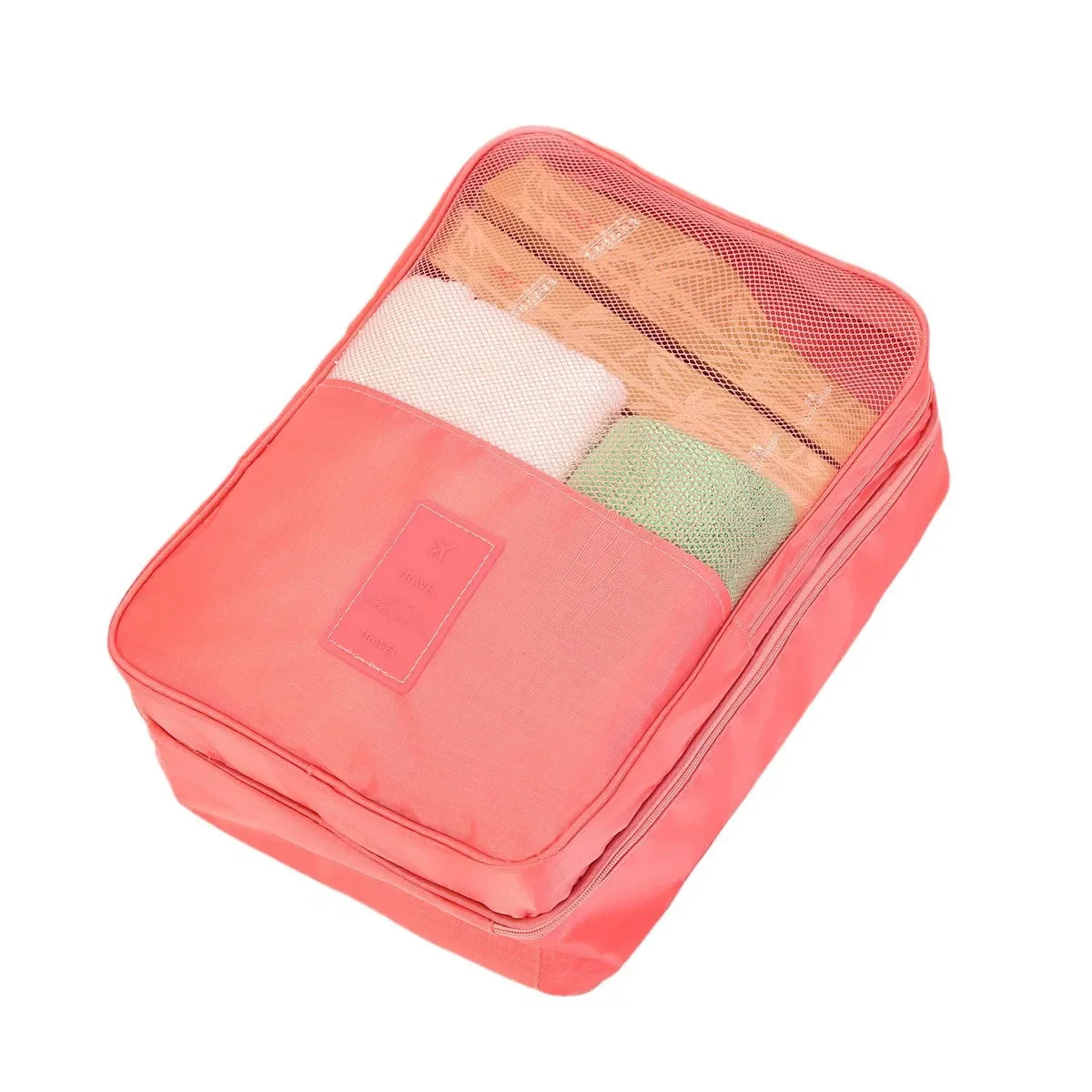 Carvallo TravelPro | Kompakt & Mångsidig | För 3–4 Par Skor | Cationic-Stoff Carvallo