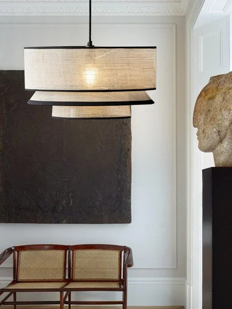 Textil Taklampa – Modern Pendellampa Hemnix
