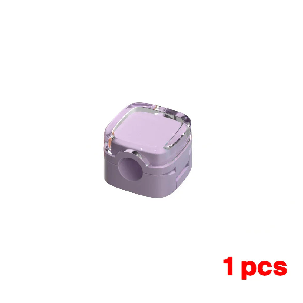 Carvallo Kabelhalter | Magnetisk kabelføring for skrivebord & vegg | Selvklebende & transparent | For data- & audiokabler Carvallo